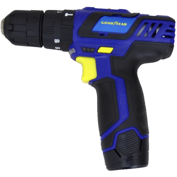 Furadeira parafusadeira de Impacto 3/8 Bateria 12V Com Maleta GYDC192003 Goodyear-15916aed-1281-499d-83a8-447fe6f7d95e