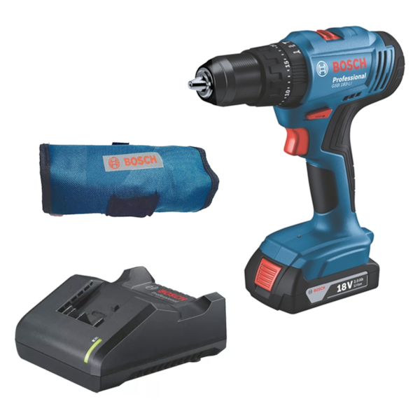 Furadeira Parafusadeira de Impacto PRO à Bateria 18V com Jogo de Bits e Brocas GSB 183 LI Bosch-c031a79c-e3c6-443b-bd9f-28827222b843
