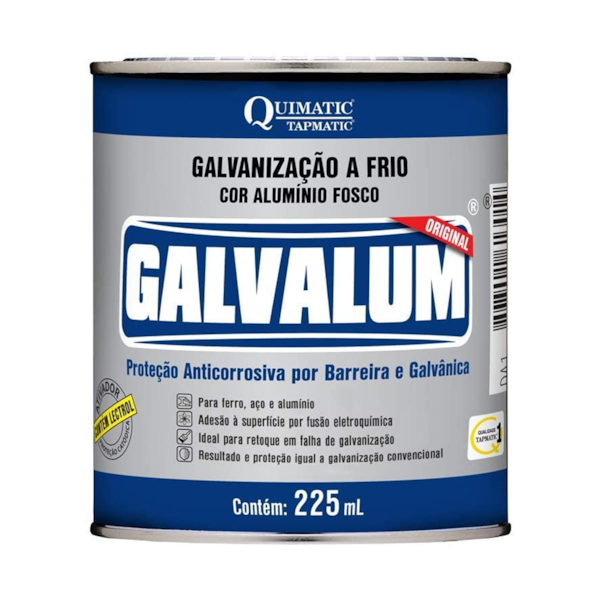 GALVALUM - Galvanização a Frio - 225 mL DA1- Quimatic-8bf480fd-3e9a-4074-a804-2b55183bb2c3