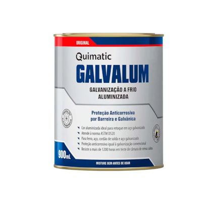 GALVALUM - Galvanização a Frio - 900 mL DA2- Quimatic