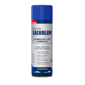 Galvanização Aluminizada a Frio Galvalum Spray 300ml Quimatic DN1