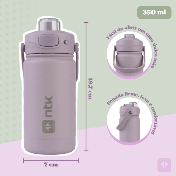 Garrafa Térmica 350ml Roxa Teen Nautika 301375-a132b3b7-edbf-421f-a10a-3b857d5275c2
