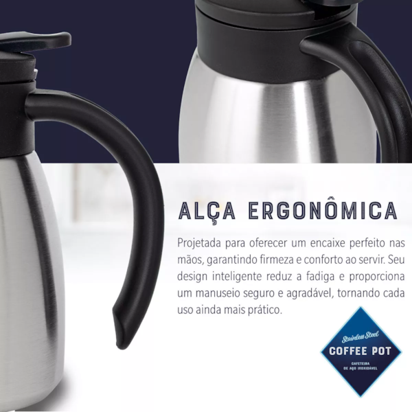 Garrafa Térmica Aço Inox 500ml - 146389.01 Oster -34e81de7-94b3-43e3-b56a-e7a96227137d