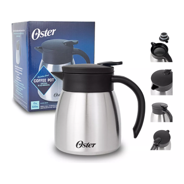 Garrafa Térmica Aço Inox 500ml - 146389.01 Oster -1d15db07-ea59-468c-9bef-e28c383cd529