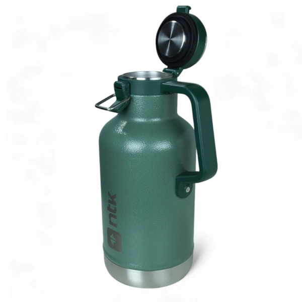 Garrafa Térmica Growler 1,9L em Aço Inox Verde 301360-VD Nautika-28b61ca0-85db-4fdc-be28-b9d4889fed46