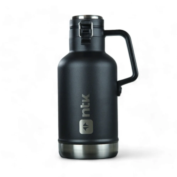 Garrafa Térmica Growler Inox com Isolamento a Vácuo 1,9L Preto 301360 Nautika-b19f97ce-cd15-48b5-a93f-e2d0ca81b113