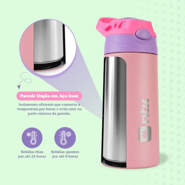 Garrafa Térmica Isomax 350ml Kids2 Rosa Nautika 301371-c61c32d4-aa50-4618-b483-ccad2df91bc1