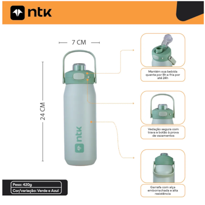 Garrafa Térmica Isomax 750 ml Verde 301354-VDVD Nautika-5f579c8c-ff07-4b15-80aa-b30f091f9ad2