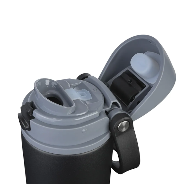 Garrafa Térmica Straw Preta 710ml Isolamento Térmico Nautika-a47b83c6-979e-4c9f-bde5-26b609385d13