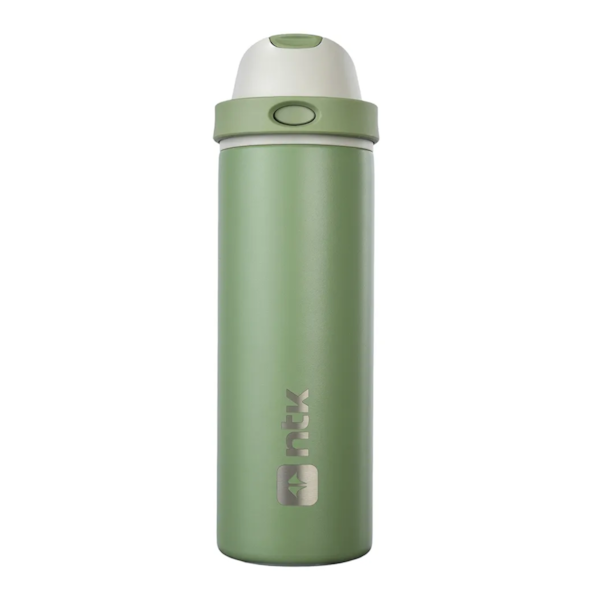 Garrafa Térmica Straw Verde 710ml Isolamento Térmico Nautika-d186d553-ebe8-43c8-a29e-49003d04ac59