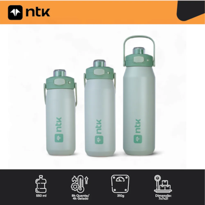 Garrafa Térmica Verde 550 ml Isomax Color 301351-VD Nautika-d3fbc56d-333b-4bb8-b3c2-a59b9d65f6fc