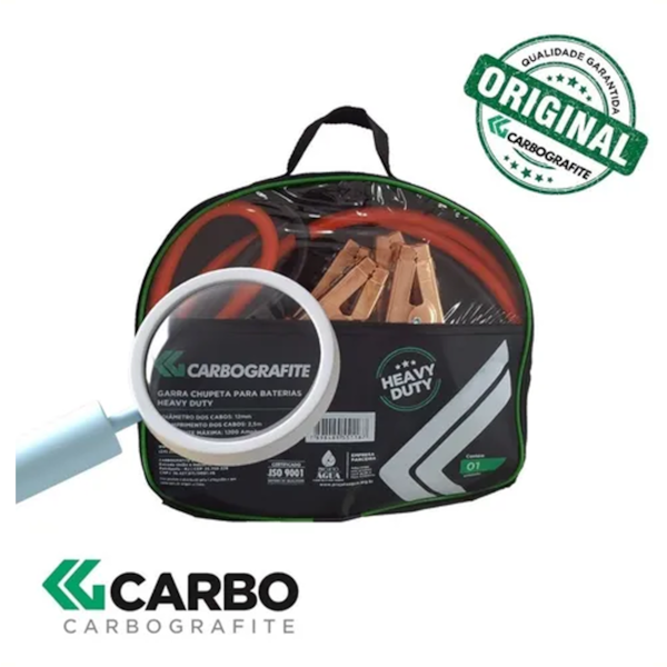 Garras Chupeta Baterias Heavy Duty 012554612 CARBOGRAFITE-195a2176-b7fb-4e24-a333-7238b48a6835