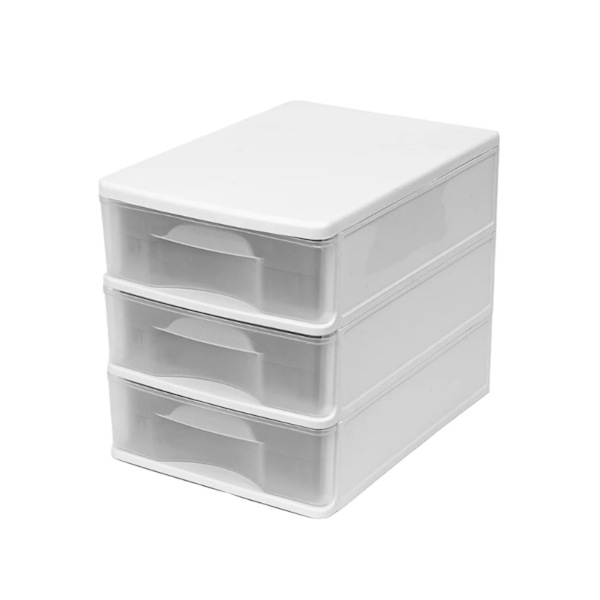 Gaveteiro de Plástico Com 3 Gavetas GV-08 São Bernardo-345d8cff-e3a1-46b8-980e-ef87299007dc