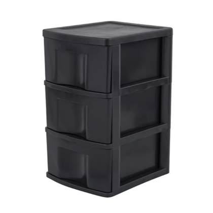 Gaveteiro Organizador Classic Com 3 Gavetas Preto GV14P São Bernardo-f02e36e8-ebb3-4261-bb23-2332663eb20b