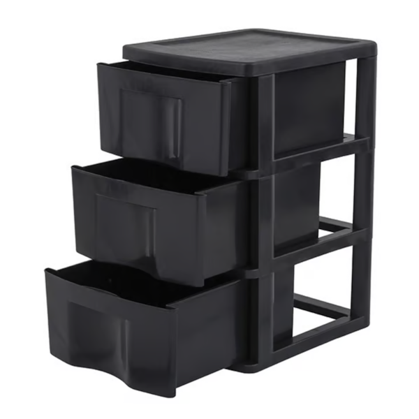 Gaveteiro Organizador Classic Com 3 Gavetas Preto GV14P São Bernardo-cf512100-ec68-4bb3-b07e-16e5cf934901