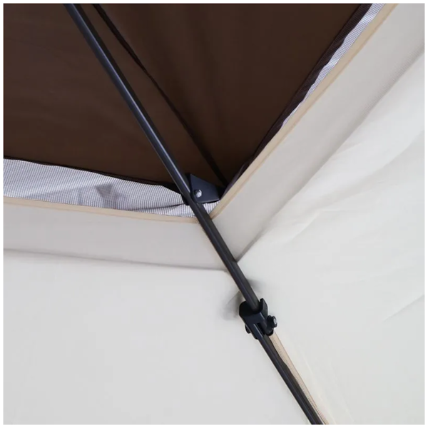 Gazebo Dobrável Elegant 3,60mx3,60m Oxford Bege 330200 Bel-3a881792-b002-4fba-b958-2fb9aeaa034c
