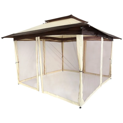 Gazebo Dobrável Elegant 3,60mx3,60m Oxford Bege 330200 Bel-01729ef3-9573-4863-92b7-cbd4e6185f88