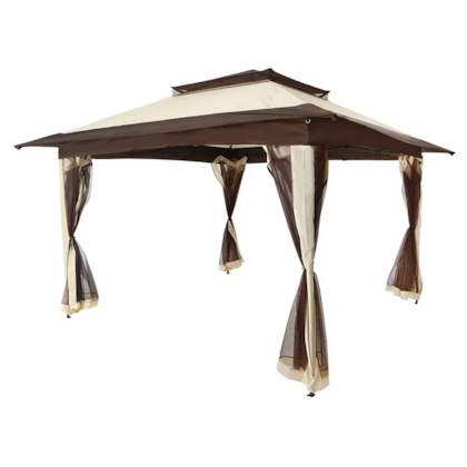 Gazebo Dobrável Elegant 3,60mx3,60m Oxford Bege 330200 Bel-f3fc339e-04f9-44d2-9c99-f6195935195a