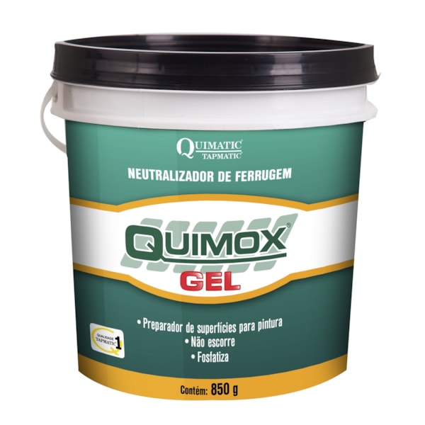 Gel Neutralizador de Ferrugem Quimox 850g RB2 Quimatic-98edd796-4702-4c2b-a52f-a93b56201ebb