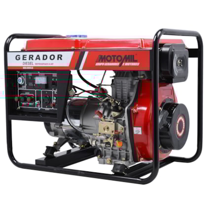 Gerador a Diesel 4T 5000w MDG 5000CLE Bivolt Motomil-04305de2-27ed-499c-9ff1-69cf1715a8d1