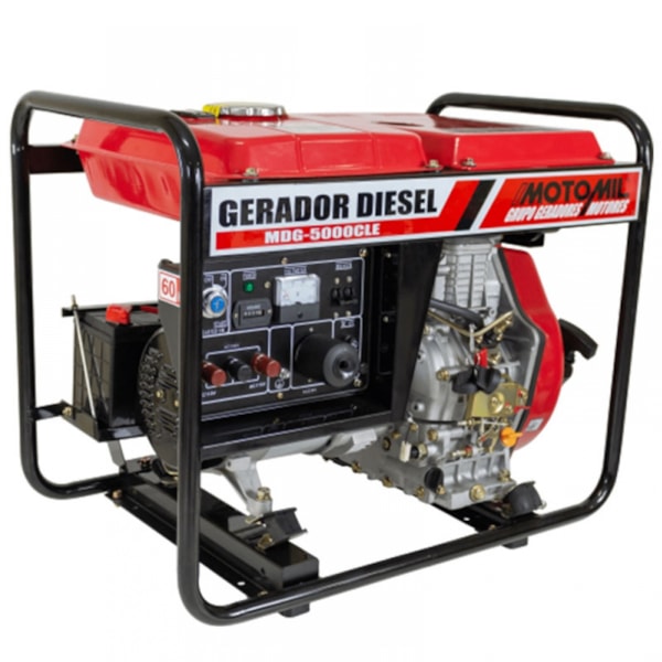 Gerador a Diesel 4T 5000w MDGT 5000CLE Trifásico Motomil-3eac9295-1914-4370-884e-3a61c8d3fbed