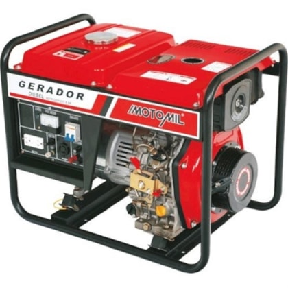 Gerador a Diesel 4T 5000w MDGT 5000CLE Trifásico Motomil-9cceab3a-715b-45bf-bcfa-ff161c8d3c19