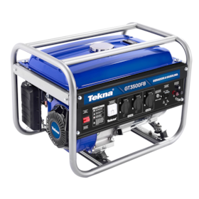 Gerador a Gasolina 3,1Kva 3100W Mono 4T Partida Manual GT3500FB Tekna