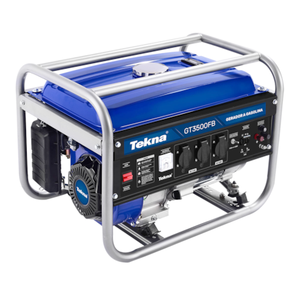 Gerador a Gasolina 3,1Kva 3100W Mono 4T Partida Manual GT3500FB Tekna-f29d19b0-dccc-41a9-89e8-3428e753cfdf