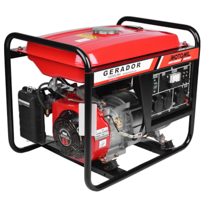 Gerador a Gasolina 3000W 6.5Hp MG 3000CL Bivolt Motomil