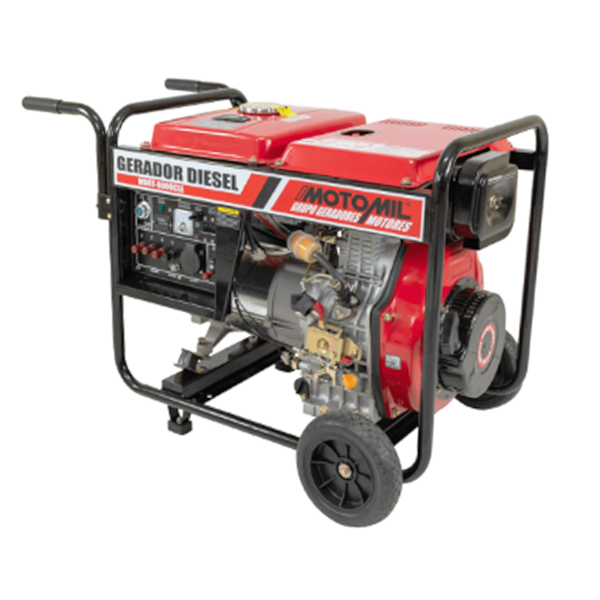 Gerador de Energia Elétrica a Diesel 6,6Kw 6000w 220V Trifasico 36315.8 Motomil-56921708-2c6f-4f83-83f6-32e5cc5b04e1