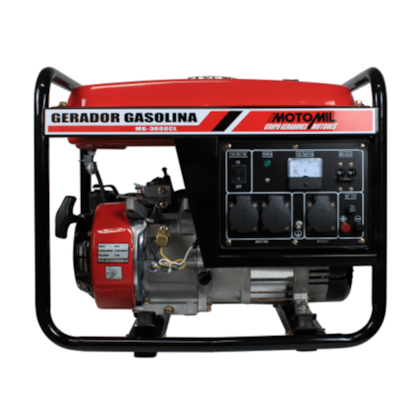 Gerador de Energia Elétrica a Gasolina 2,8Kw 2500w Monofásico 127/220v 24368.3 Motomil -cc70368d-6712-4575-ad30-7cd569782913