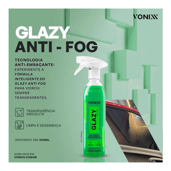 Glazy Anti-Fog 500ml Anti Embaçante 1040014 Vonixx-bc117ef6-2171-4c4b-933c-cea9a8dc45c1