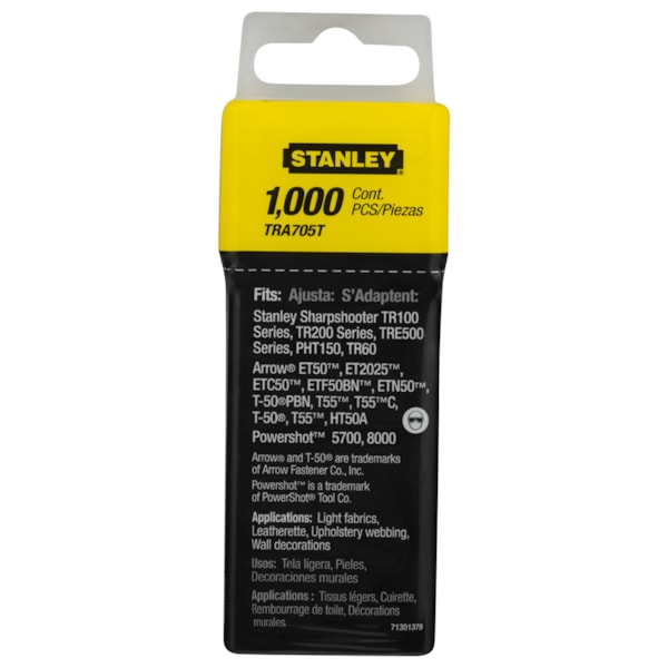 Grampos para Uso Pesado 5.16 Pol. com 1000 Peças TRA705T Stanley-2d3350c2-0909-459b-b648-c198dd08c46c