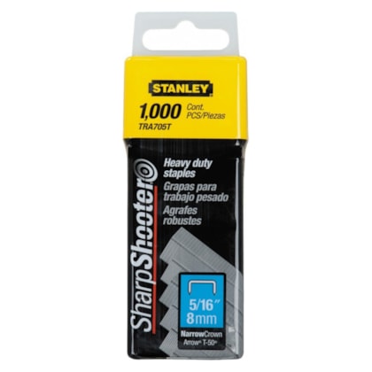 Grampos para Uso Pesado 5.16 Pol. com 1000 Peças TRA705T Stanley-fe0c8d64-d810-4ce1-8f24-923f2bdf4176