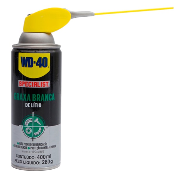 Graxa Branca de Lítio Spray 400ml WD-40-10d61208-98dc-4469-a09e-2d2861638985