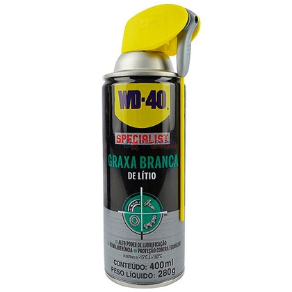 Graxa Branca de Lítio Spray 400ml WD-40