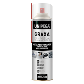 Graxa Branca Spray 300ml / 170g  EXP0534.0069 Unipega