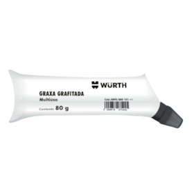 Graxa Multiuso Bisnaga 80g Grafitada 0893604 W-Max