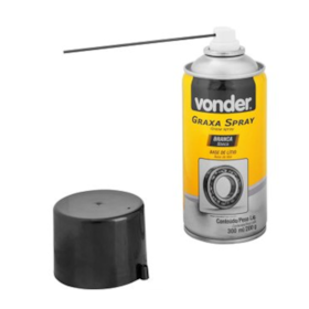 Graxa spray branca lítio 300 ml 512530020 5125300200 Vonder