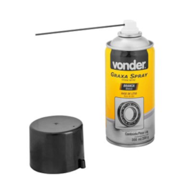 Graxa spray branca lítio 300ml 5125300200 Vonder
