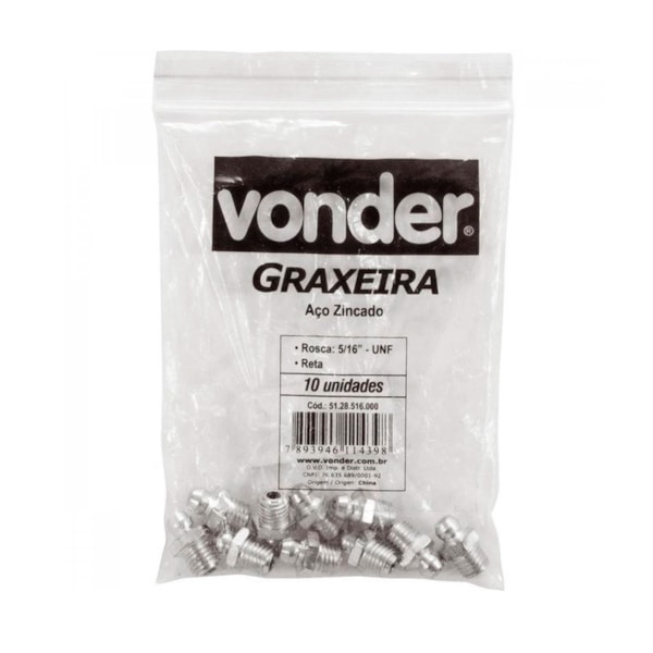 Graxeira 5.16Pol. Reta 24 Fios 10 Peças 51.28.516.000 Vonder-4310dd87-53b5-487f-bb4b-99bf972da535