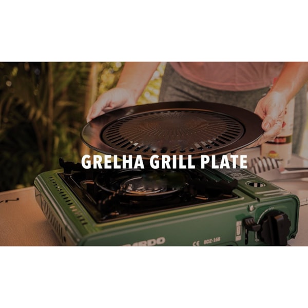 Grelha Grill Plate p/ Preparo de Alimentos 046078-UN Guepardo -84a2d083-f2d4-4166-8088-920be501e41b