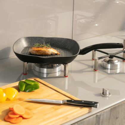 Grill Cerâmica Antiaderente Orion em Alumínio C/Indução 2,1L 28cm x 4,3cm Preta 4813353 Brinox-429c8ea7-ef7f-4a38-b3df-d91b979d34a6