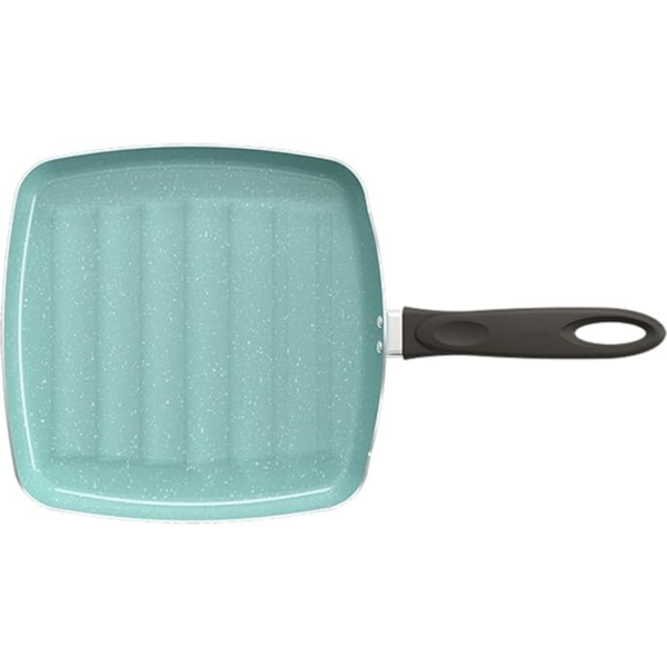 Grill Cerâmica Antiaderente Suprema em Alumínio 0,75L 24cm x 2,3cm 7245358 Verde Brinox -7c49bcc5-c24a-43ec-a3f1-594115faaec7