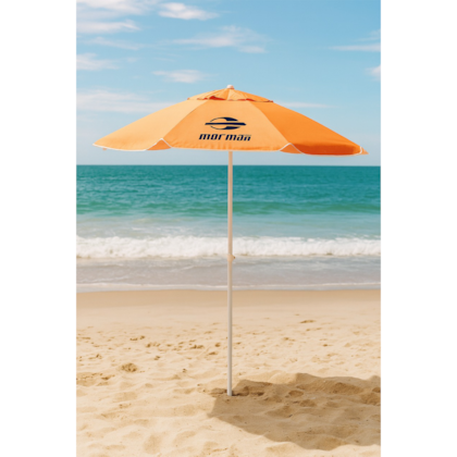 Guarda Sol Bagum 1,60M Laranja e Preto Mormaii 8668 BelFix-0742118a-1d31-4496-bf9a-de56dd67396a