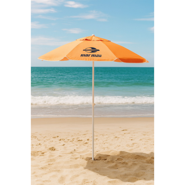 Guarda Sol Bagum 1,60M Laranja e Preto Mormaii 8668 BelFix-2d8fafaf-9973-475e-b5d0-16b37988fba3