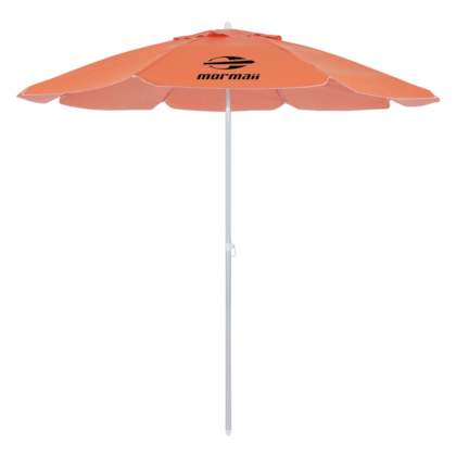Guarda Sol Bagum 1,60M Laranja e Preto Mormaii 8668 BelFix