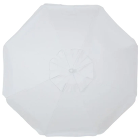 Guarda-Sol Bagum Haste de Alumínio 2,00m Branco 10601 Belfix