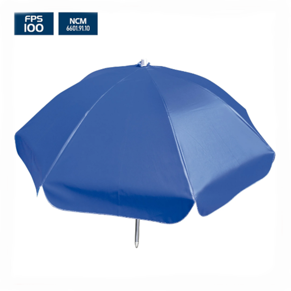 Guarda-Sol BTF 100x08 PVC/Alumínio - Azul Royal GSL0457 Botafogo-6ba38bf6-d57e-47f3-8241-d186700664bf