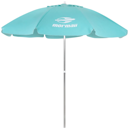 Guarda-Sol Central Bagum Articulado em Alumínio Mormaii 2,40m Verde Ciano 12168 Bel Fix-45405e80-75ce-4c5b-8021-ca9209298a88